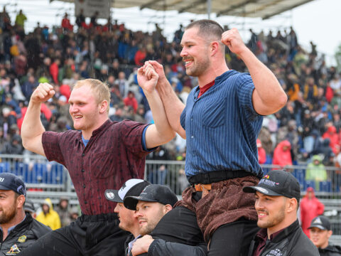 NÜSSLI baut die Arena für das Eidgenössische Jubiläums-Schwingfest in Appenzell