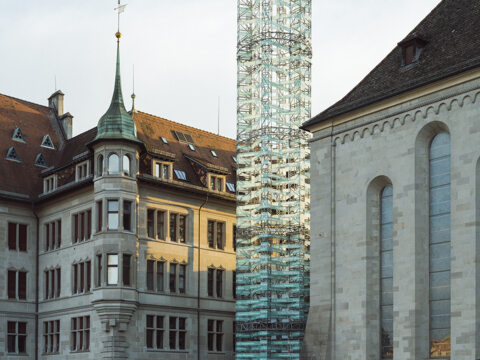 NÜSSLI baut den Katharinenturm in Zürich