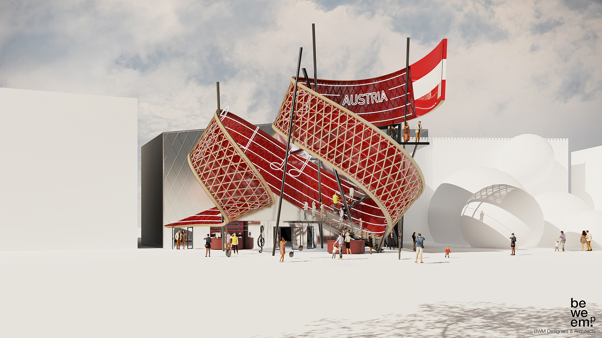 NUSSLI builds the Austria Pavilion at the Expo 2025 Osaka