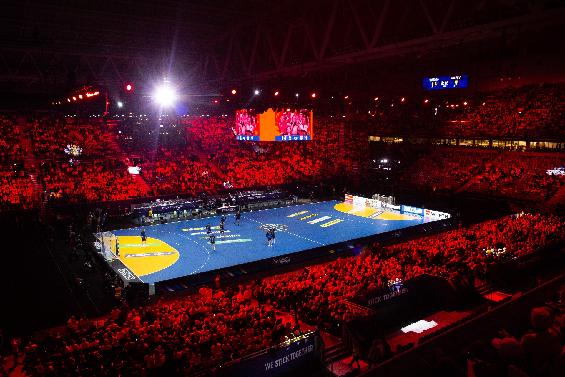 Team Denmark World Champion during the IHF Men's World Championship 2023,  Final Handball match between France